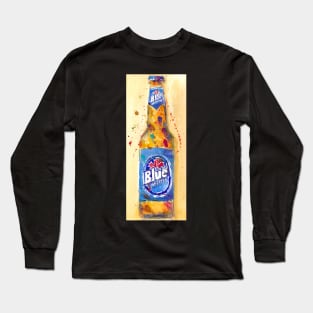 Canada Bottle Beer - CA - Bar Deco - ManCave Long Sleeve T-Shirt